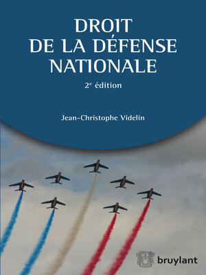 cover image of Droit de la défense nationale